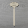 Kép 2/2 - Boldog Szülinapot beszúrós tábla - Lily betűtípussal, 10cm-es beszúróval, natúr