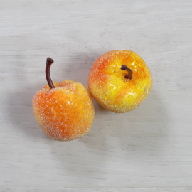 Cukros alma - Narancs, 2db