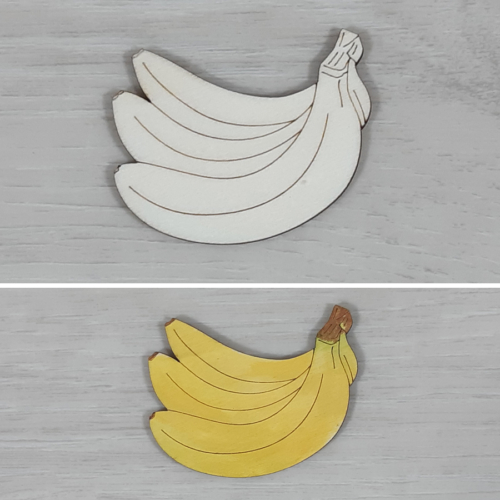 Banánfürt - 4,5cm, natúr